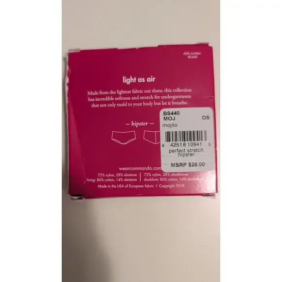 Commando Perfect Stretch Hipster Underwear - Mojito - Picture 2 of 2